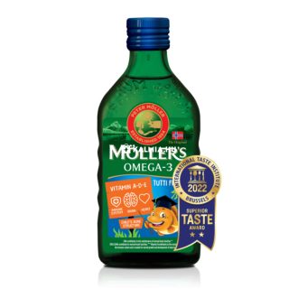 Möller's Tutti-Frutti ízű halolaj 250ml
