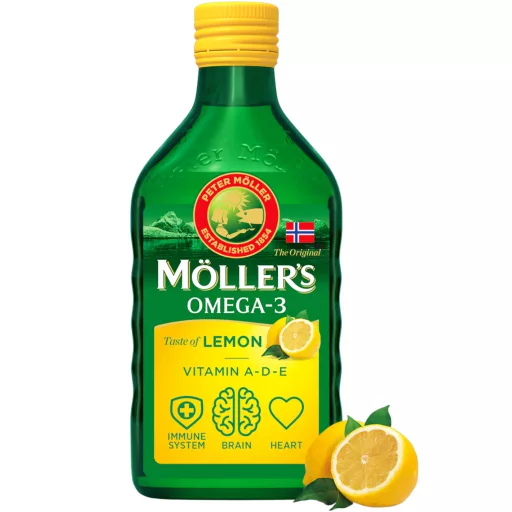 Möller's Citrom ízű halolaj 250ml