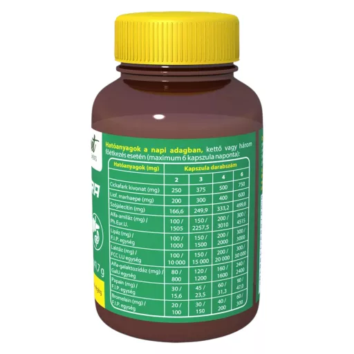 Gallmet Extra epesav, enzim és gyógynövény kapszula kapszula 60 db