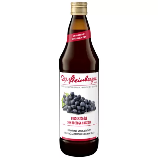 Dr. Steinberger Piros szőlőlé 750 ml