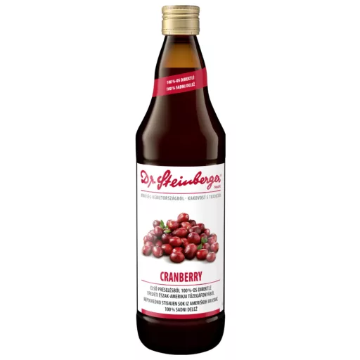 dr. Steinberger Cranberry tőzegáfonyalé 750 ml