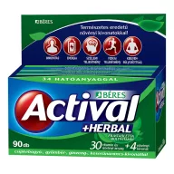 Béres Actival +Herbal multivitamin filmtabletta 90 db