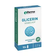 Parma Glicerin végbélkúp 10 x 2,2 g