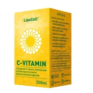 LipoCell liposzómás C-vitamin ananászos ízben 250 ml