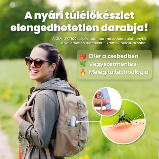 GMed KT100 szúnyog- és rovarcsípés kezelő készülék