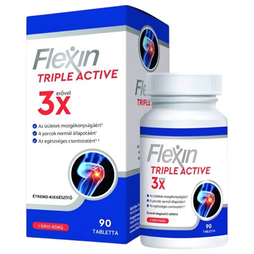 Flexin Triple Active porc- és ízületvédő tabletta 90 db
