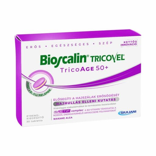 Bioscalin Tricovel TricoAge 50+ étrend-kiegészítő tabletta 30 db