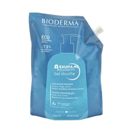 Bioderma Atoderm tusfürdő öko-utántöltő 1000 ml