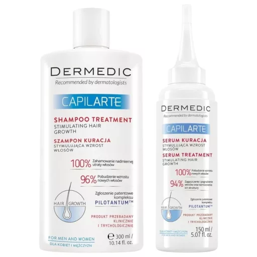 Dermedic Capilarte hajnövekedést serkentő szett 300 + 150 ml