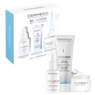   Dermedic Melumin pigmentfoltok elleni arcápoló csomag 30 + 25 + 15 ml