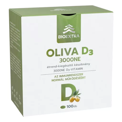 Bioextra Oliva D3 3000 NE kapszula 100 db