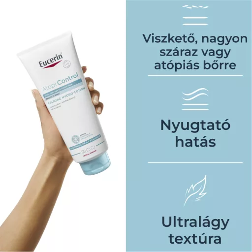 Eucerin AtopiControl Hydro testápoló 400 ml