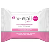 X-Epil Intimo intim törlőkendő 20 db