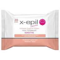 X-Epil Intimo Sensitive intim törlőkendő 20 db