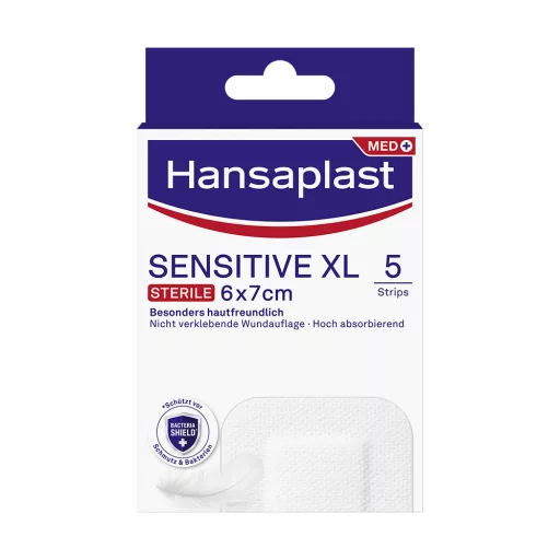 Hansaplast Sensitive XL sebtapasz 5 db