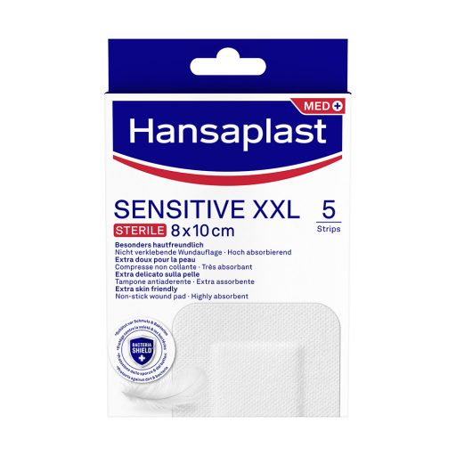 Hansaplast Sensitive XXL sebtapasz 5 db