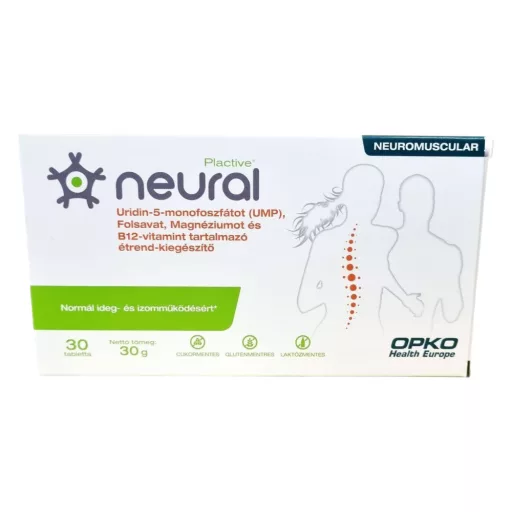 Plactive Neural étrend-kiegészítő tabletta 30 db