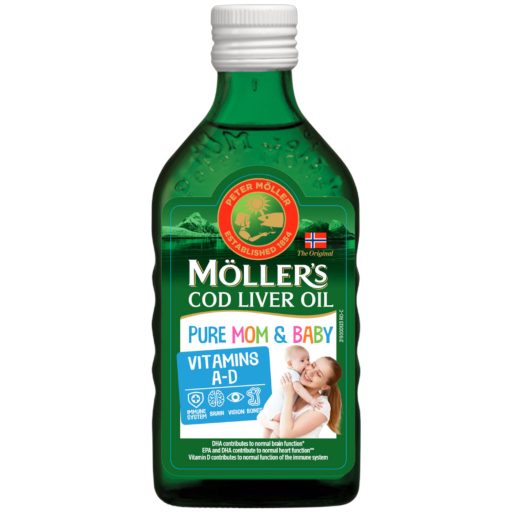 Möller’s Mom & Baby OMEGA-3 halolaj 250 ml