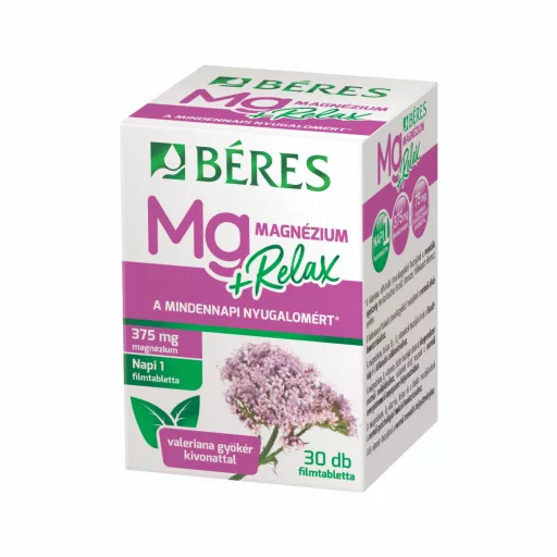 Béres Magnézium + Relax filmtabletta 30 db