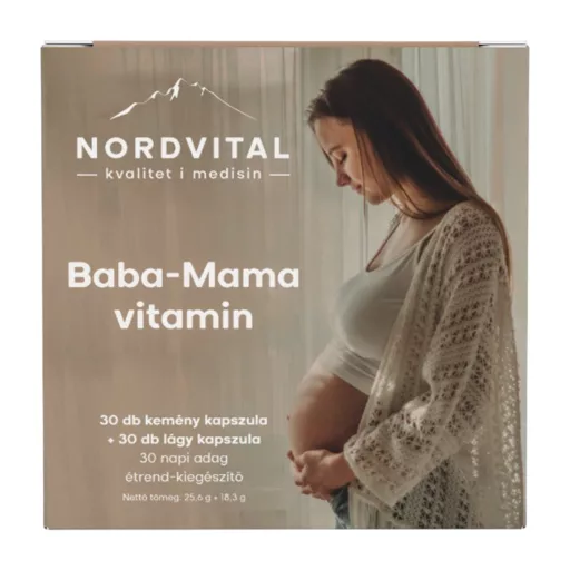 Nordvital Baba-Mama terhesvitamin 30+30 db