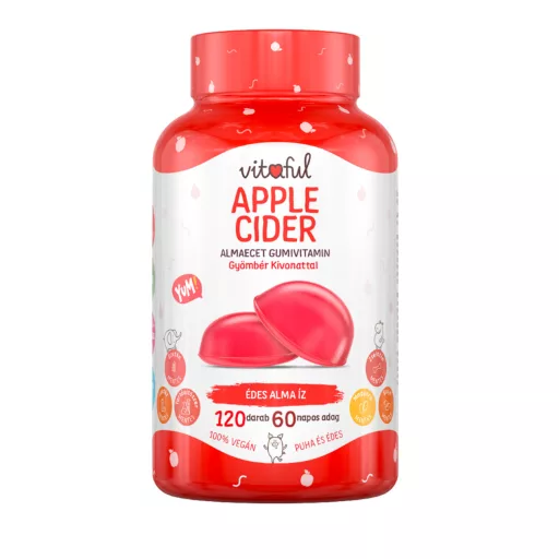 Vitaful Apple Cider Almaecet gumivitamin 120 db