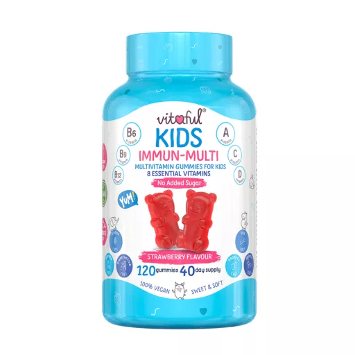 Vitaful Kids Immun-Multi immunerősítő gumivitamin 120 db