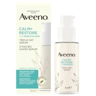 Aveeno Calm+Restore hármas hatású arcszérum zabbal 30 ml