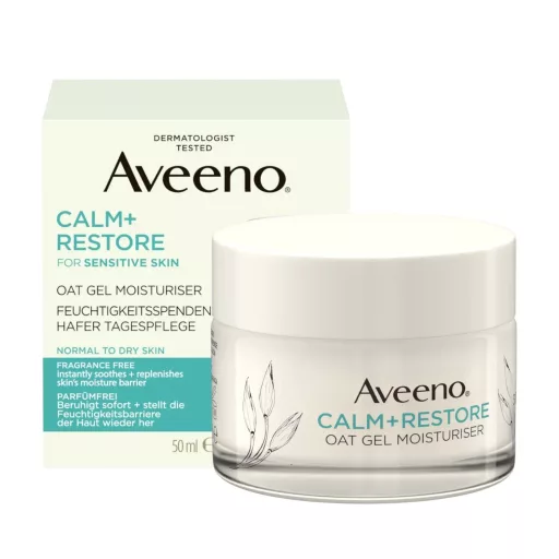 Aveeno Calm+Restore hidratáló gél arcra 50 ml