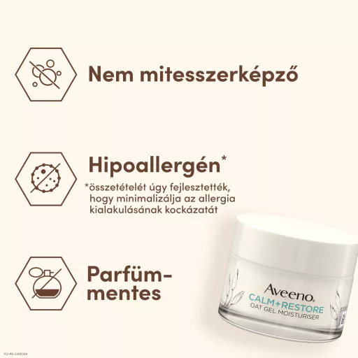 Aveeno Calm+Restore hidratáló gél arcra 50 ml