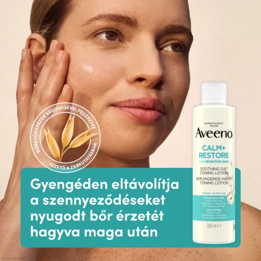 Aveeno Calm+Restore nyugtató tonik arcra 200 ml