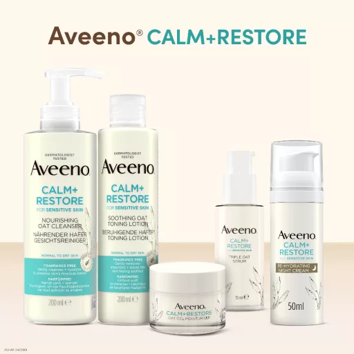Aveeno Calm+Restore hidratáló éjszakai krém arcra 50 ml