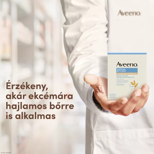 Aveeno Soothing nyugtató zabpehelyfürdő 8 x 42 g