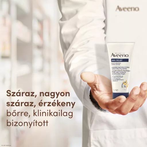 Aveeno Skin Relief illatmentes hidratáló kézkrém 75 ml