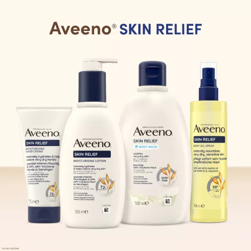 Aveeno Skin Relief illatmentes hidratáló kézkrém 75 ml