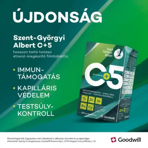 Szent-Györgyi Albert C+5 filmtabletta 100 db