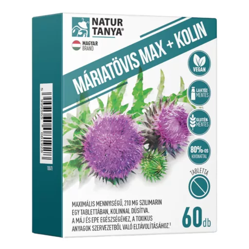Natur Tanya Máriatövis Max+Kolin kapszula 60 db