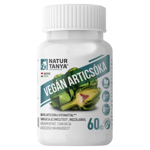 Natur Tanya Vegán Articsóka 800 mg kapszula 60 db