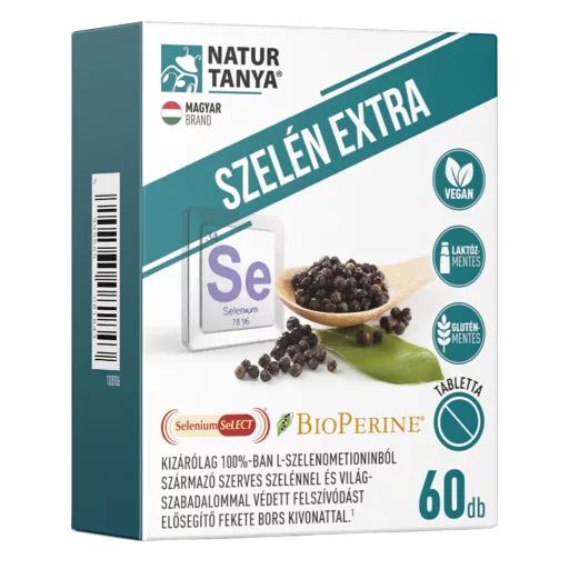 Natur Tanya Szelén Extra Bioperinnel tabletta 60 db