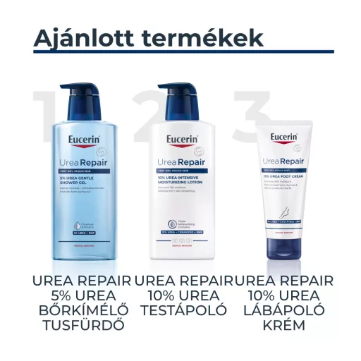 Eucerin UreaRepair 5% Urea bőrkímélő tusfürdő 400 ml