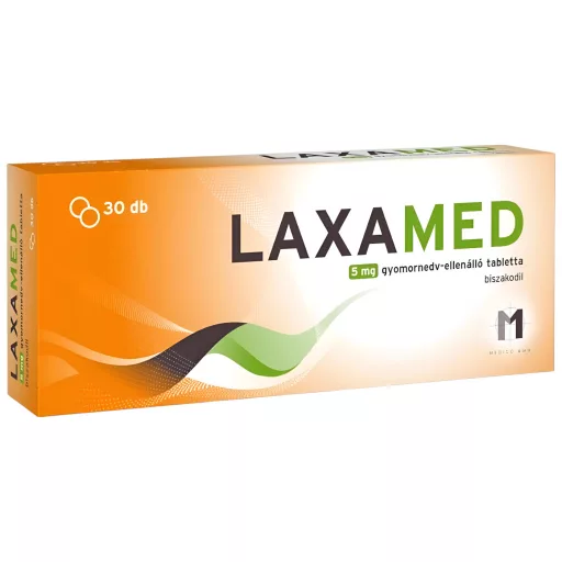 Laxamed 5 mg gyomornedv-ellenálló tabletta 30 db
