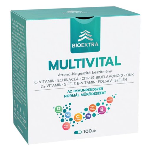 Bioextra multivitamin étrend-kiegészítő kapszula 100 db 