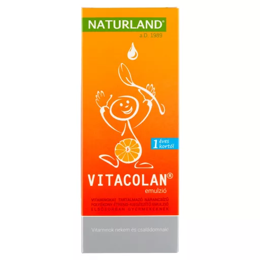 Naturland Vitacolan étrend-kiegészítő emulzió 250 ml