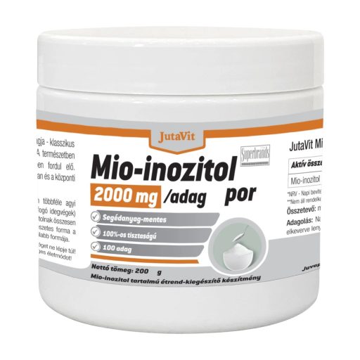 JutaVit Mio-inozitol étrend-kiegészítő por 200 g