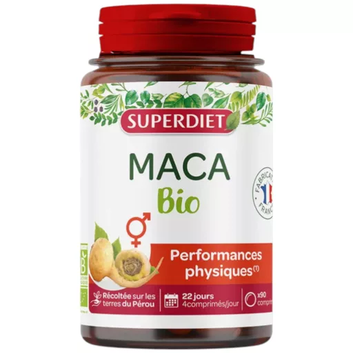 SUPERDIET Bio Maca tabletta 90 db