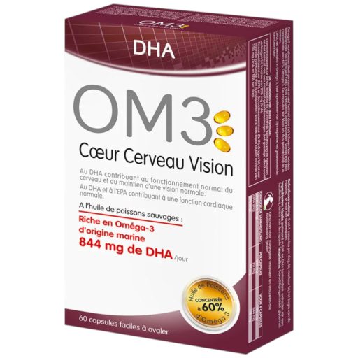 SUPERDIET OM3 Omega3 halolaj szív, agy, látás lágyzselatin kapszula 60 db