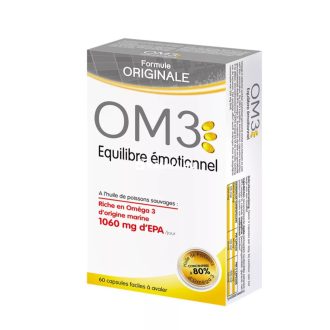 SUPERDIET OM3 Omega-3 original halolaj kapszula  60 db