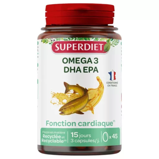 SUPERDIET Omega3 DHA EPA gélkapszula 45 db