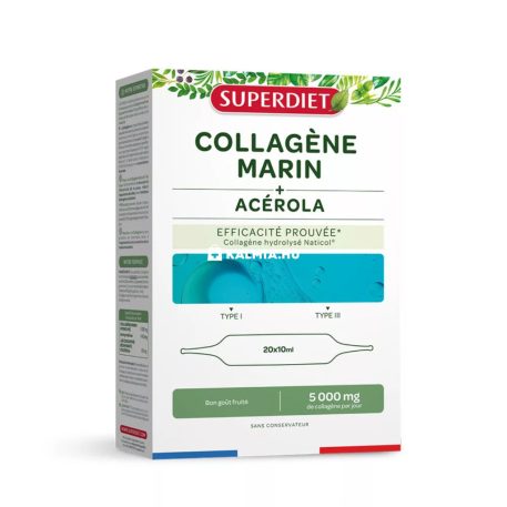 SUPERDIET Tengeri kollagén ivóampulla 20 x 10 ml