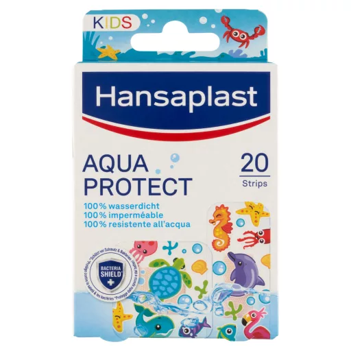 Hansaplast Aqua Protect Kids állatmintás sebtapasz 20 db