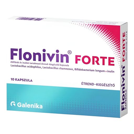 Flonivin Forte élőflóra inulin kapszula 10 db